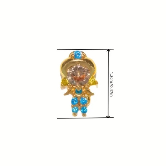 Disney’s Aladdin Earring Set, Disney Princess Jasmine Earring Set - Picture 7 of 7